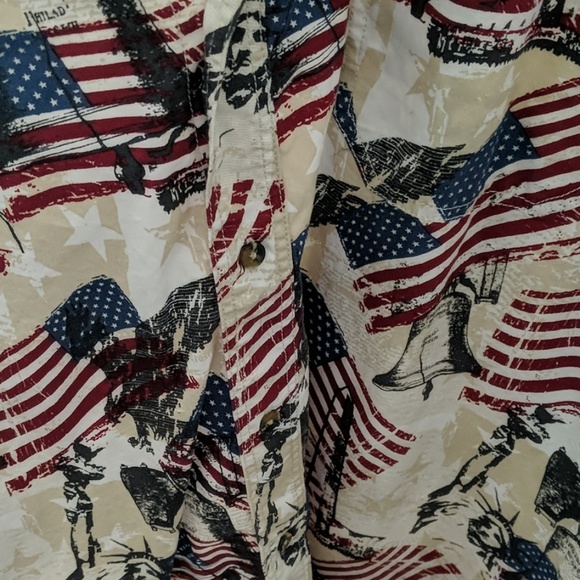 King universal 2XL Americana button-up shirt. - Picture 4 of 6